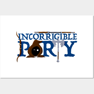 The Incorrigible Party logo Posters and Art